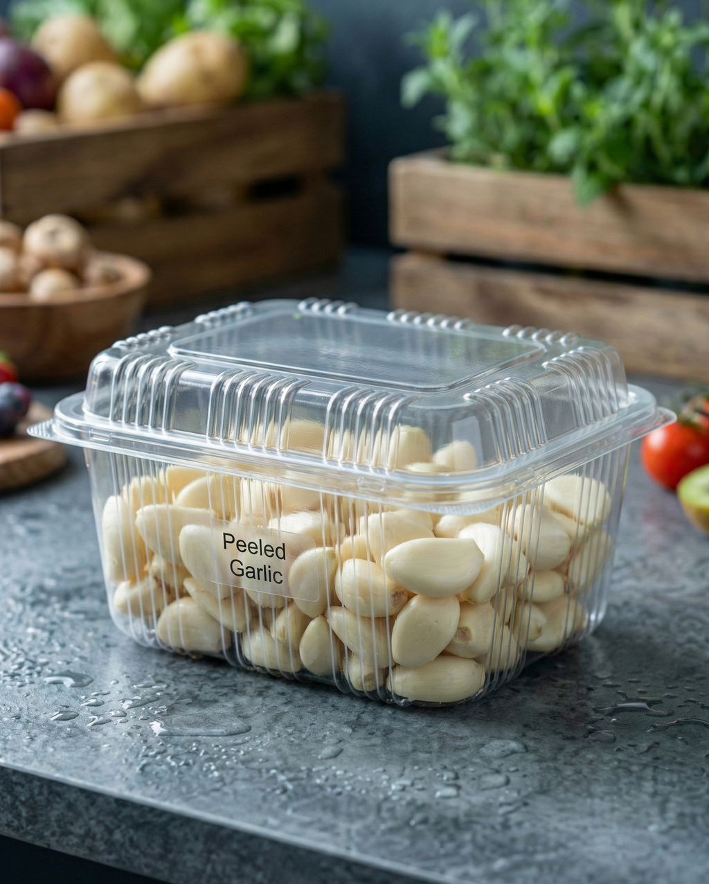 Fresh Peeled Garlic Cloves