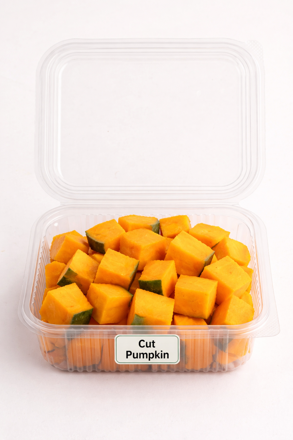 Fresh Diced Yellow Pumpkin